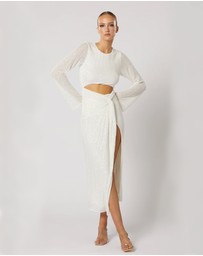 Winona - Reyna Knot Midi Dress