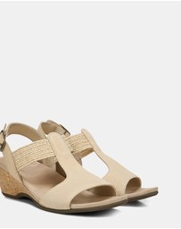 Vionic - Kaytie Wedge Sandal - Semolina
