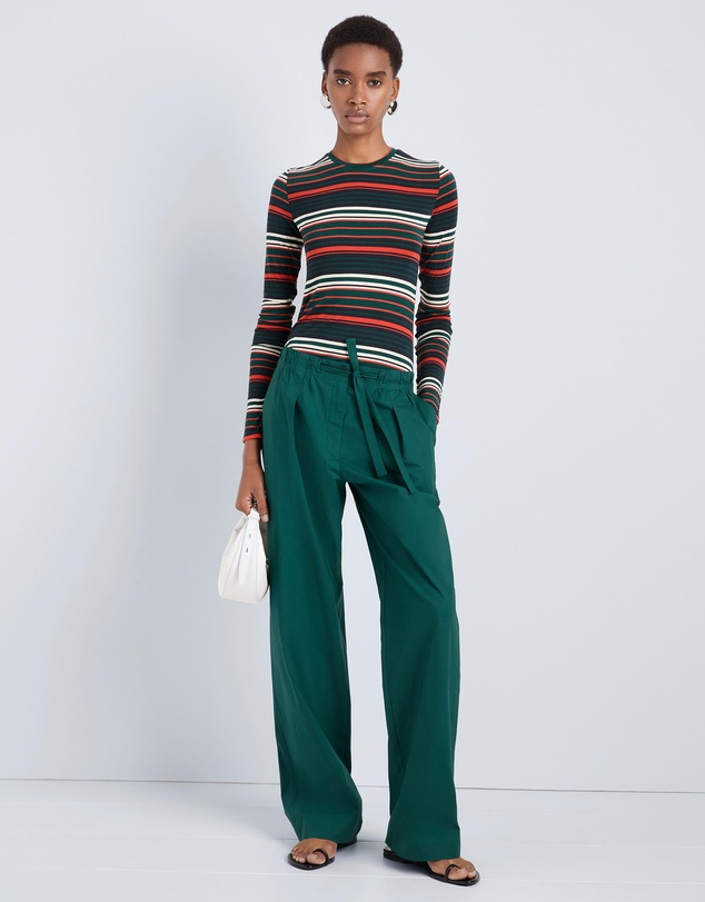 Proenza Schouler White Label - Mae Top In Striped Jersey