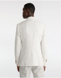 yd. - Reece Linen Blend Blazer