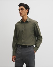 Country Road - Slim Fit Stretch Cotton Shirt