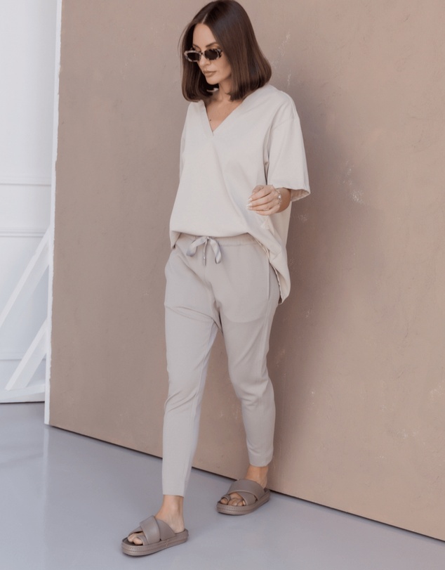 ALEXANDRA - Rico Pants Grey