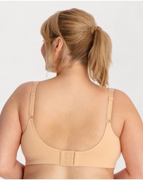 Ava & Audrey  - Underbliss by Ava & Audrey Seamless Bamboo Blend Comfort Wire-Free Bra 2 Pack