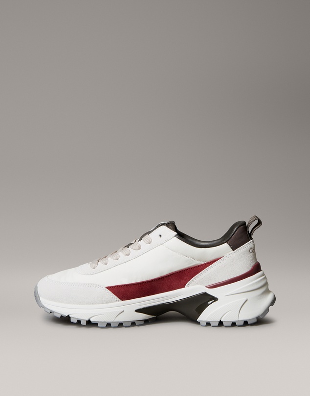 Calvin Klein - Suede and Nylon Runner Trainers