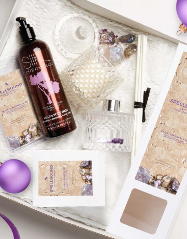 Silk Oil of Morocco - Spellbound Crystal Deluxe Hamper