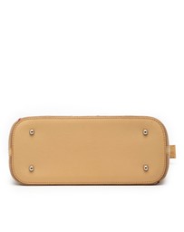 Pre-Loved by Azura Reborn - Pre-Loved Leather and Suede Stitch Tote