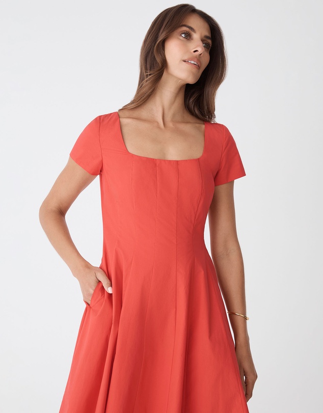 Forcast - Brielle Cotton Sundress