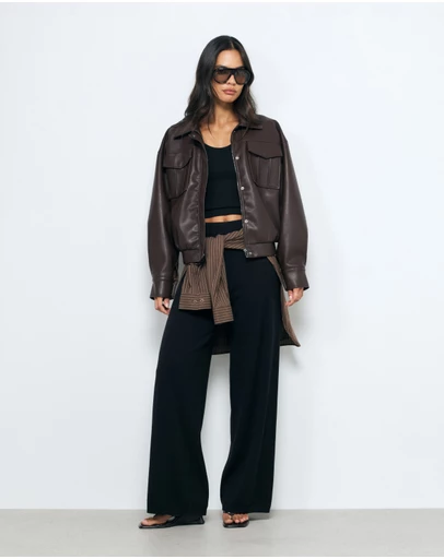 AERE - Akira Wool Knit Pants
