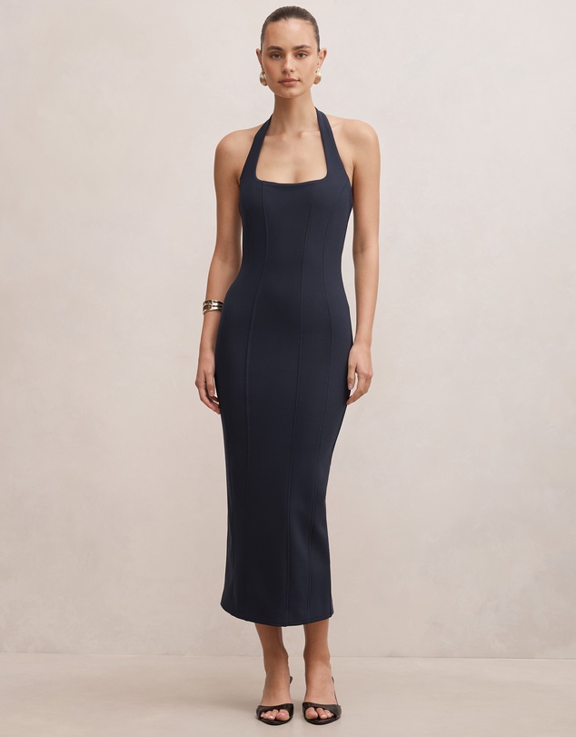 Forever New - Gina Halter Neck Bodycon Midi Dress