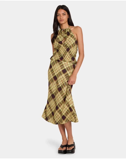 RVCA - Womens Annika Midi Skirt