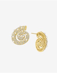 Jackie Mack - Soiree Swirl Earrings