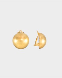 Sunday Stephens - Frosted Globe Earrings