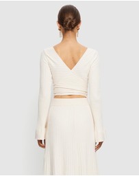 KIVARI - Daphne Rib Knit Top