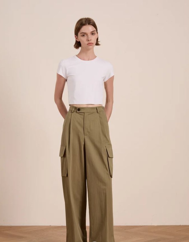 Found - Pleated Cargo Pants