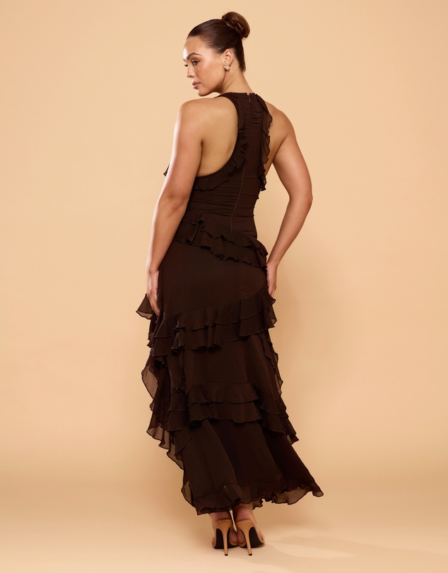 CATHERINE FERRARO - Willow Ruffle Gown