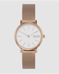 Skagen - Signatur Rose Gold-Tone Analogue Watch SKW2694
