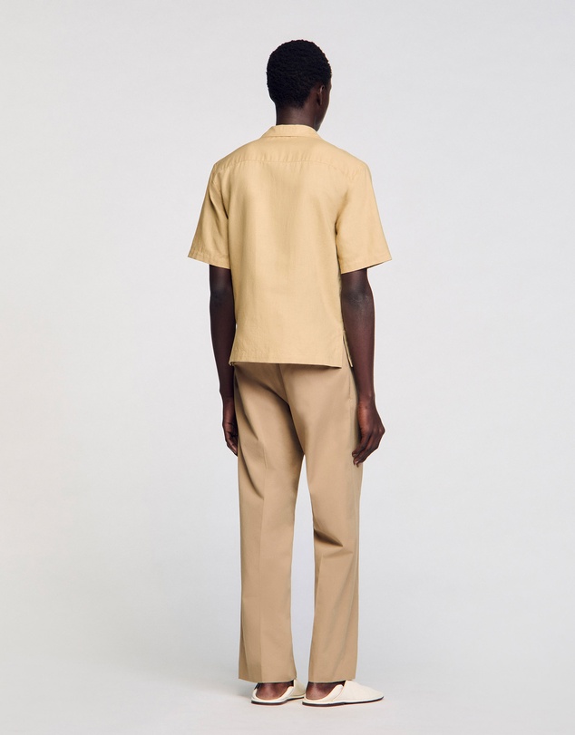 Sandro - Requin Linen Mc Shirt