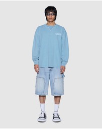 Ksubi - K-Lock Ekcess LS Tee Summer Blue