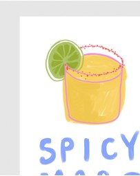 Inka Arthouse - Spicy Margarita by Paige Byrne