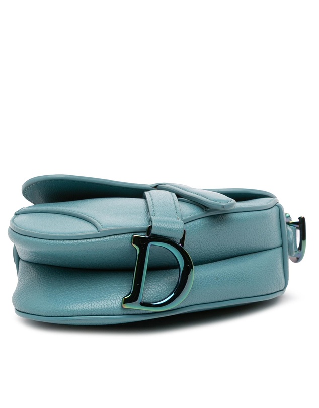 Pre-Loved by Azura Reborn - Pre-Loved Micro Goatskin Saddle Bag