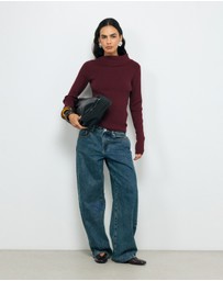 AERE - Yali Cotton Cashmere Blend Top