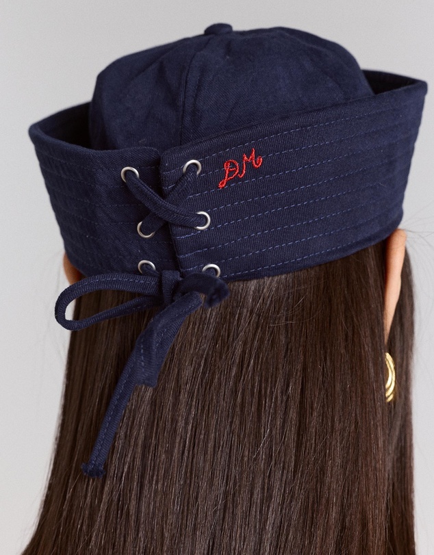 Damson Madder - Cotton Sailor Hat