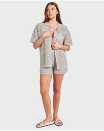 Academy Brand - Farrah Crochet Shirt