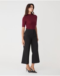 Forcast - Ellen Wool Short Sleeve Knit
