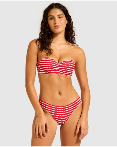 Seafolly - Mesh Effect Hipster Bikini Bottom
