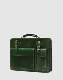 Republic of Florence - Munich Green Briefcase