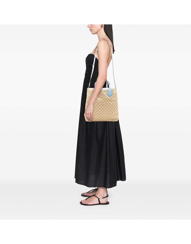 Pre-Loved by Azura Reborn - Pre-Loved GG Canvas Reversible Tote