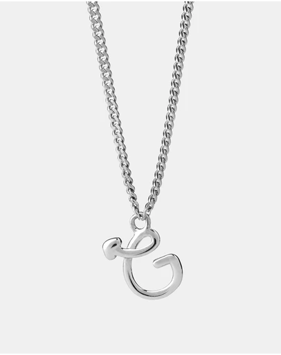 Karen Walker - G Initial Love Letter Necklace
