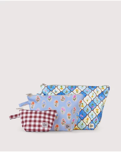 The Somewhere Co - Amalfi Handy Pouch Trio