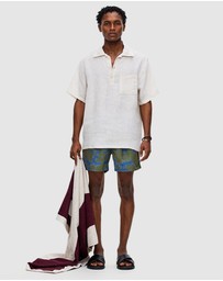 OAS Company - Beige Girona Linen Shirt