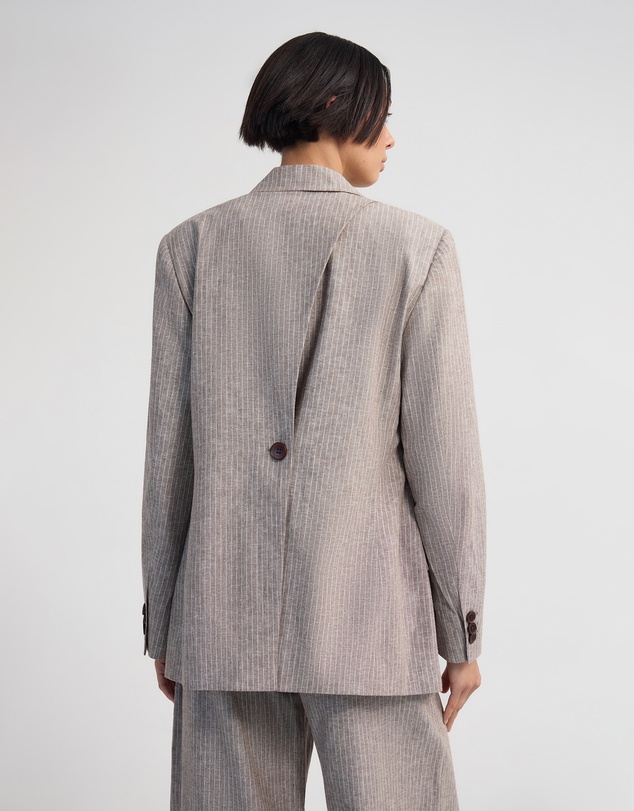 Oxford - Racer Open Back Blazer