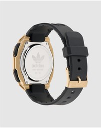 adidas Originals - City Tech One Black & Gold-Tone Watch