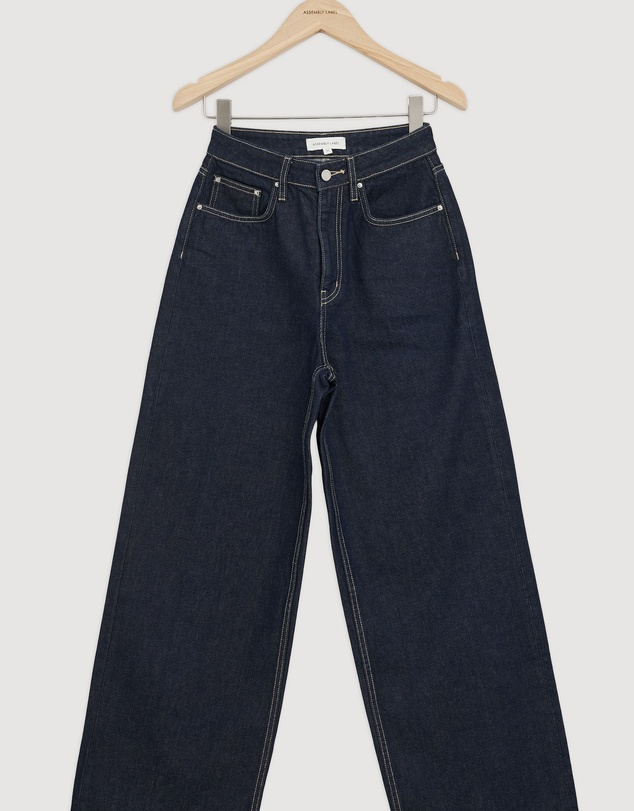 Revibe - Repaired Assembly Label Cotton Denim Womens Jeans
