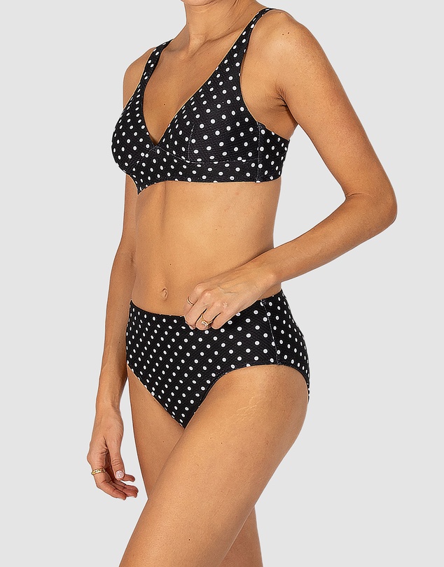 Baku Swimwear - Parisian Summer Mid Bikini Bottom