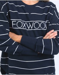 Foxwood - Classic Stripe Simplified Crew