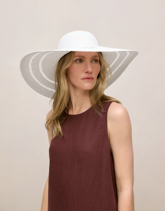Trenery - Hyams Woven Sun Hat in White