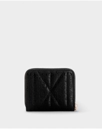 GUESS - Aldina Small Zip Around Wallet