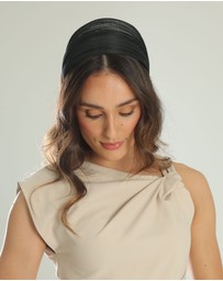 Morgan & Taylor - Jacqueline Fascinator in Black