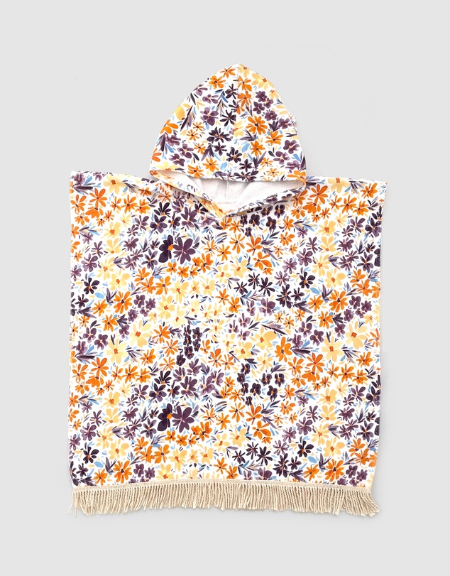 WITH LOVE FOR KIDS - Hooded Beach Towel - Kids