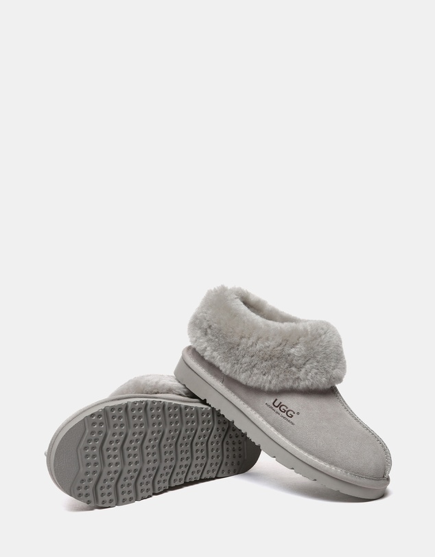 EVERAU - Australian Shepherd Ugg Homey Special Cow Suede Upper House Shoes