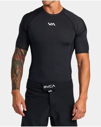 RVCA - Mens Sport Short Sleeve Rash Vest