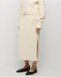 FRIEND of AUDREY - Linnea Cotton Knit Skirt