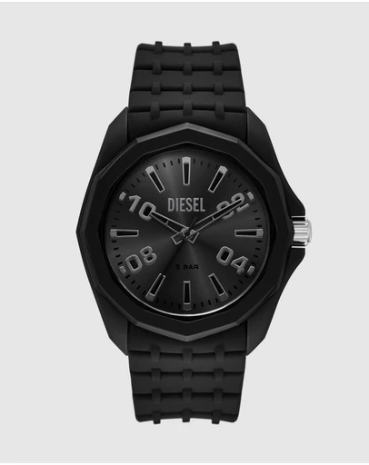 Diesel - Stinger 3-Hand Black Analogue Watch