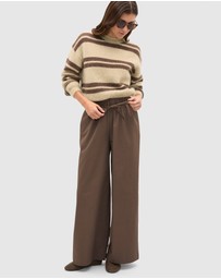 Seed Heritage - Lofty Stripe Relaxed Knit