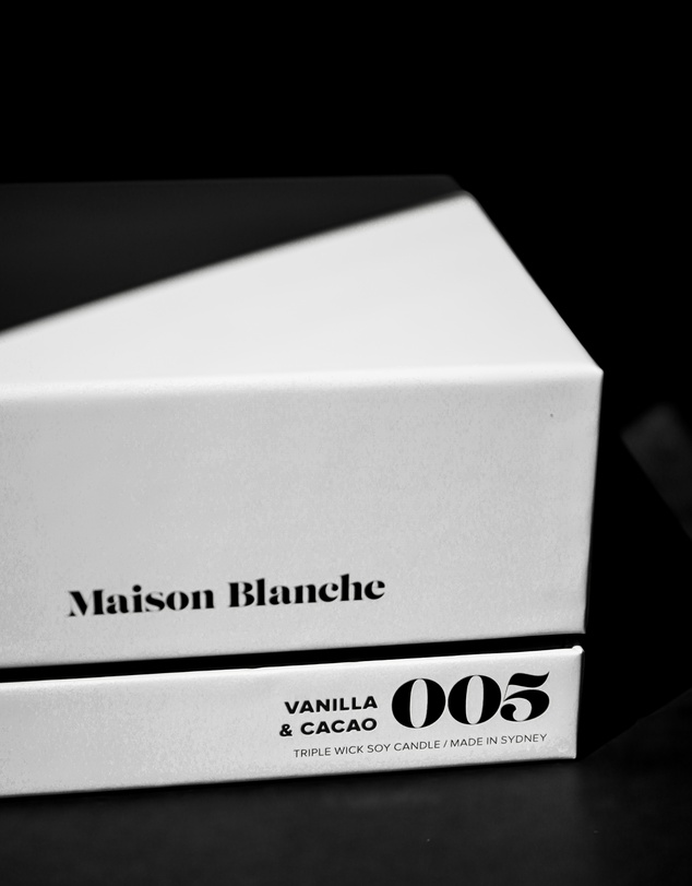 Maison Blanche - 005 Vanilla & Cacao - Deluxe Candle