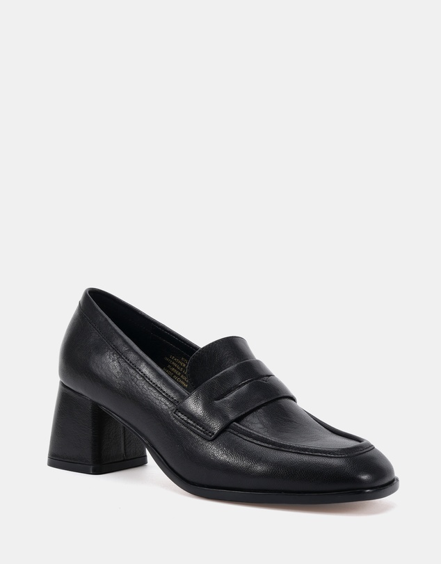 Wittner - Kylie Leather Heeled Loafers